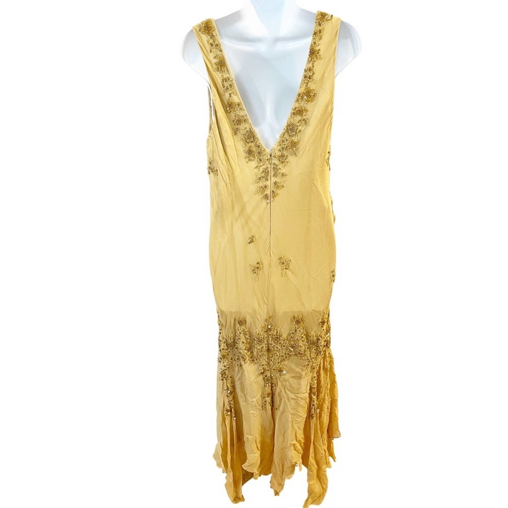 NWT Scala Style 25360 Tea Length Mother of Bride Dress with Jacket Art Deco 14 - Picture 6 of 16